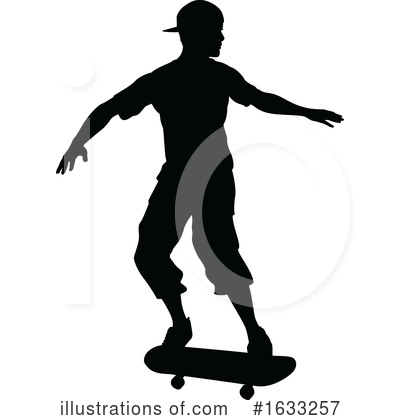 Skater Clipart #1633257 by AtStockIllustration