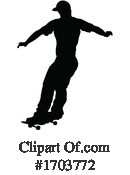 Skater Clipart #1703772 by AtStockIllustration