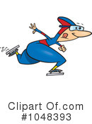 Skating Clipart #1048393 by toonaday