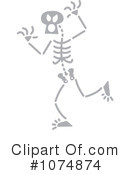 Skeleton Clipart #1074874 by Zooco