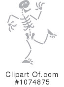 Skeleton Clipart #1074875 by Zooco