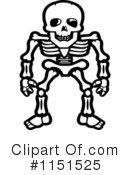 Skeleton Clipart #1151525 by Cory Thoman