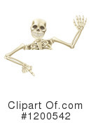 Skeleton Clipart #1200542 by AtStockIllustration