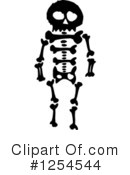Skeleton Clipart #1254544 by Vector Tradition SM