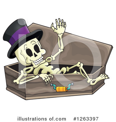 Coffin Clipart #1263397 by visekart