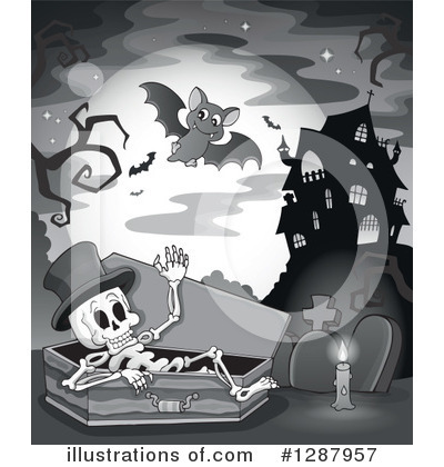 Skeleton Clipart #1287957 by visekart