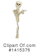 Skeleton Clipart #1415376 by AtStockIllustration