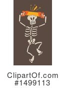 Skeleton Clipart #1499113 by Zooco