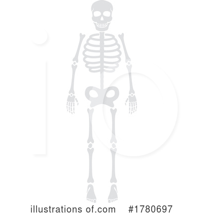 Royalty-Free (RF) Skeleton Clipart Illustration by Vector Tradition SM - Stock Sample #1780697