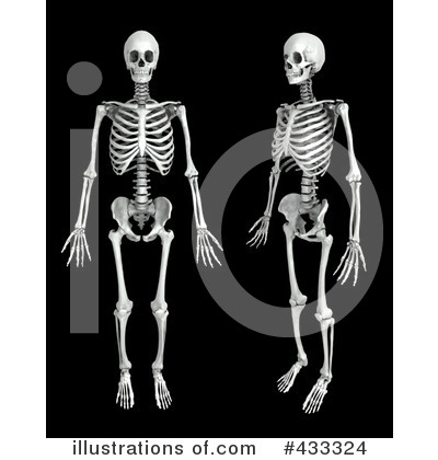 Royalty-Free (RF) Skeleton Clipart Illustration by Mopic - Stock Sample #433324
