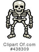 Skeleton Clipart #438309 by Cory Thoman