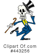 Skeleton Clipart #443256 by toonaday