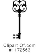 Skeleton Key Clipart #1172563 by Vector Tradition SM