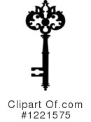 Skeleton Key Clipart #1221575 by Vector Tradition SM