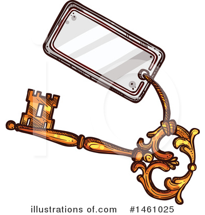 Skeleton Keys Clipart #1461025 by Vector Tradition SM