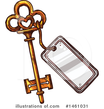 Key Clipart #1461031 by Vector Tradition SM
