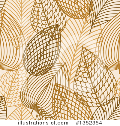 Skeleton Leaves Clipart #1352354 by Vector Tradition SM