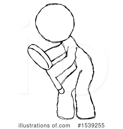 Royalty-Free (RF) Sketch Design Mascot Clipart Illustration by Leo Blanchette - Stock Sample #1539255