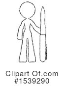 Sketch Design Mascot Clipart #1539290 by Leo Blanchette