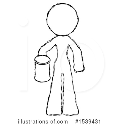 Royalty-Free (RF) Sketch Design Mascot Clipart Illustration by Leo Blanchette - Stock Sample #1539431