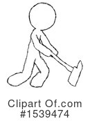 Sketch Design Mascot Clipart #1539474 by Leo Blanchette