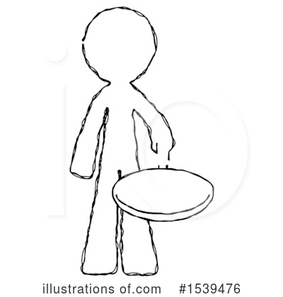 Royalty-Free (RF) Sketch Design Mascot Clipart Illustration by Leo Blanchette - Stock Sample #1539476