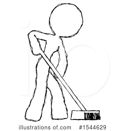 Royalty-Free (RF) Sketch Design Mascot Clipart Illustration by Leo Blanchette - Stock Sample #1544629