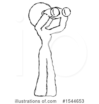 Royalty-Free (RF) Sketch Design Mascot Clipart Illustration by Leo Blanchette - Stock Sample #1544653