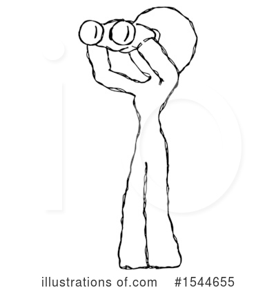 Royalty-Free (RF) Sketch Design Mascot Clipart Illustration by Leo Blanchette - Stock Sample #1544655