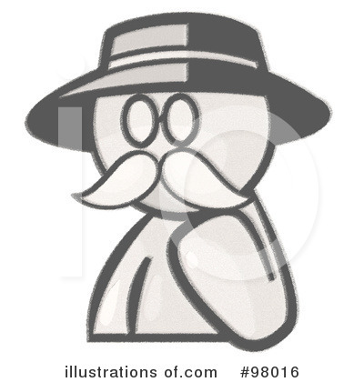 Royalty-Free (RF) Sketched Design Mascot Clipart Illustration by Leo Blanchette - Stock Sample #98016