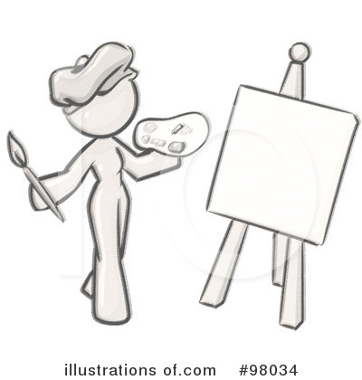 Royalty-Free (RF) Sketched Design Mascot Clipart Illustration by Leo Blanchette - Stock Sample #98034