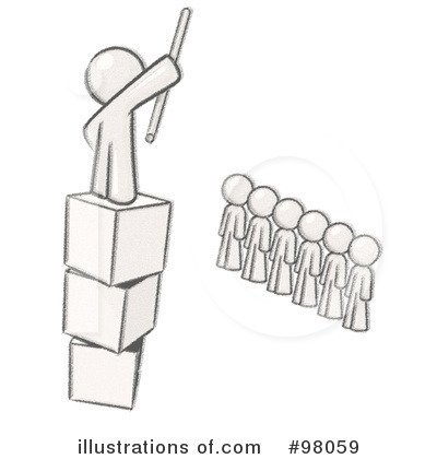 Leadership Clipart #98059 by Leo Blanchette