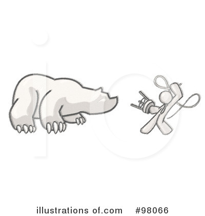 Bear Clipart #98066 by Leo Blanchette