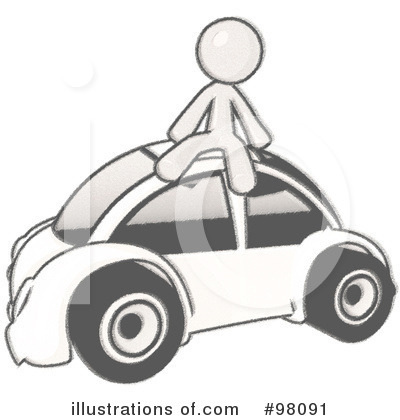 Car Clipart #98091 by Leo Blanchette