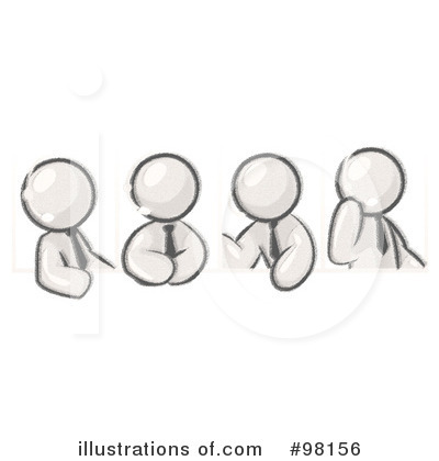 Royalty-Free (RF) Sketched Design Mascot Clipart Illustration by Leo Blanchette - Stock Sample #98156