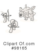 Sketched Design Mascot Clipart #98165 by Leo Blanchette