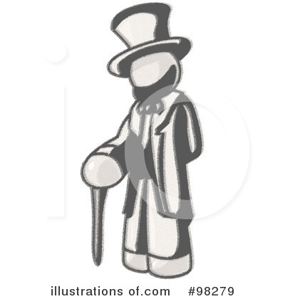 Abraham Lincoln Clipart #98279 by Leo Blanchette