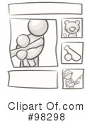Sketched Design Mascot Clipart #98298 by Leo Blanchette