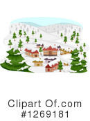 Ski Village Clipart #1269181 by BNP Design Studio