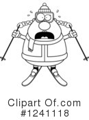 Skier Clipart #1241118 by Cory Thoman