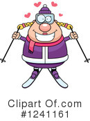 Skier Clipart #1241161 by Cory Thoman