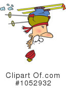 Skiing Clipart #1052932 by toonaday