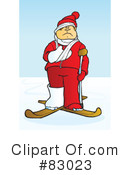 Skiing Clipart #83023 by Snowy