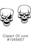 Skull Clipart #1065657 by Vector Tradition SM