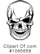 Skull Clipart #1065658 by Vector Tradition SM