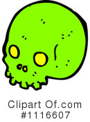 Skull Clipart #1116607 by lineartestpilot