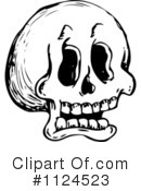 Skull Clipart #1124523 by visekart