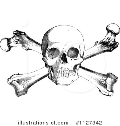 Skull And Crossbones Clipart #1127342 by BestVector