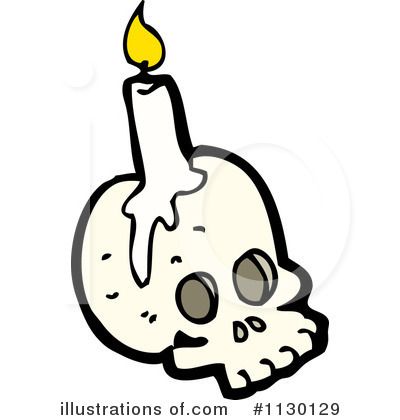Royalty-Free (RF) Skull Clipart Illustration by lineartestpilot - Stock Sample #1130129