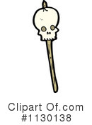 Skull Clipart #1130138 by lineartestpilot